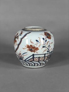 Vaso porcelana Japonesa Imari