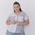 ART 3777 Camisa Rayada Combinada Lino - comprar online