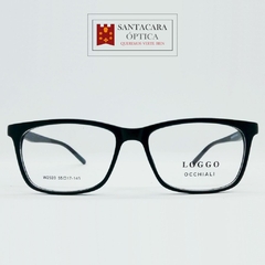 Armazón Loggo W2520 negro y verde