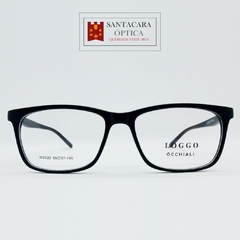 Armazón Loggo W2520 negro y gris