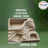 PIEZA CEMENTO 032 JARDIN ZEN 13X4 - 3 CUOTAS SIN INTERES - DESCUENTOS POR PAGO EFECTIVO, DEBITO Y CREDITO EN UN PAGO