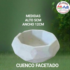 PIEZA CEMENTO 040 CUENCO FACETADO 12X5 - 3 CUOTAS SIN INTERES - DESCUENTOS POR PAGO EFECTIVO, DEBITO Y CREDITO EN UN PAGO