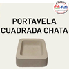 PIEZA CEMENTO 107 PORTA VELA CUADRADO CHATO - 3 CUOTAS SIN INTERES - DESCUENTOS POR PAGO EFECTIVO, DEBITO Y CREDITO EN UN PAGO