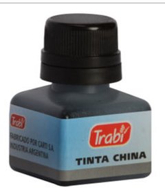 TINTA CHINA TRABI X 250 CC BLANCO
