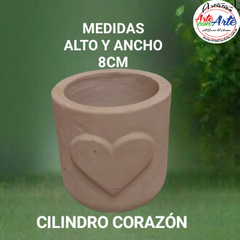 PIEZA CEMENTO 124 CILINDRO CORAZON (8X8) - 3 CUOTAS SIN INTERES - DESCUENTOS POR PAGO EFECTIVO, DEBITO Y CREDITO EN UN PAGO