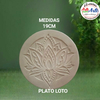 PIEZA CEMENTO 146 PLATO LOTO 19 CM - 3 CUOTAS SIN INTERES - DESCUENTOS POR PAGO EFECTIVO, DEBITO Y CREDITO EN UN PAGO