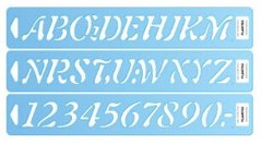 2380 LETRAS Y NUMEROS ART STYLE ALT 80 MM EN PVC. IMP.