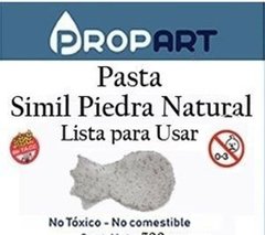 PROPART MASA PIEDRA NAT. POLVO X 1 Kg. para modelar o moldear - 3 CUOTAS SIN INTERES - DESCUENTOS POR PAGO EFECTIVO, DEBITO Y CREDITO EN UN PAGO