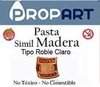 PROPART PASTA SIMIL MADERA T-ROBLE CLARO 500GRS.