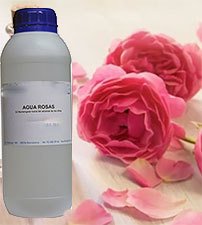 AGUA ROSAS CONCENTRADA x 1 Lt Astringente - concentrada 1 parte de agua de rosas 4 partes de agua destilada