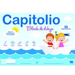 BLOCK DIBUJO CAPITOLIO o 1028 No 5 20 HOJAS BLANCO - comprar online
