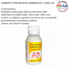 ADHESIVO PROMOTOR ADHERENTE AD 50ML --- 3 CUOTAS SIN INTERES - DESCUENTOS PAGO EFECTIVO, DEBITO Y CREDITO EN UN PAGO