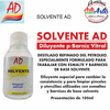 SOLVENTE DILUYENTE VITRAL AD 100 ml. - PRECIO UNITARIO - 3 CUOTAS SIN INTERES - DESCUENTOS POR PAGO EFECTIVO, DEBITO Y CREDITO EN UN PAGO