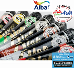 OLEOS PROFESIONAL ALBA 18 ml G 1 - VER CARTA COLORES - PRECIO OFERTA 3 CUOTAS SIN INTERES - DESCUENTOS PAGO EFECTIVO - 3 CUOTAS SIN INTERES - DESCUENTOS POR PAGO EFECTIVO, DEBITO Y CREDITO EN UN PAGO