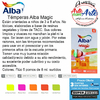 TEMPERA ESCOLAR ALBAMAGIC FLUO 8ml x 5 unid. SURTIDAS - 3 CUOTAS SIN INTERES - DESCUENTOS PAGO EFECTIVO, DEBITO Y CREDITO EN UN PAGO