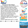 TEMPERA ESCOLAR ALBAMAGIC PASTEL 8ml x 5unid. SURTIDAS - 3 CUOTAS SIN INTERES - DESCUENTOS PAGO EFECTIVO, DEBITO Y CREDITO EN UN PAGO