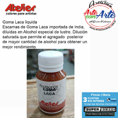 GOMA LACA LIQUIDA ATELIER 300 cc G2 - PRECIO UNITARIO - 3 CUOTAS SIN INTERES - DESCUENTOS POR PAGO EFECTIVO, DEBITO Y CREDITO EN UN PAGO