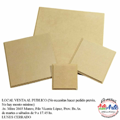 BASE CUADRADA FF 9 mm No1 10X10CM - 3 CUOTAS SIN INTERES - DESCUENTOS POR PAGO EFECTIVO, DEBITO Y CREDITO EN UN PAGO