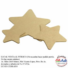 BASE FF 9 mm ESTRELLA 15 CM