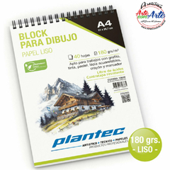 BLOCK PLANTEC ANILLADO SUP. O LAT. 180 grs. 40 HOJAS LISAS A4 --- 3 CUOTAS SIN INTERES - DESCUENTOS PAGO EFECTIVO, DEBITO Y CREDITO EN UN PAGO