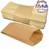 BOLSAS PAPEL KRAFT 6L 100U.15,5X35,5CM - 3 CUOTAS SIN INTERES - DESCUENTOS POR PAGO EFECTIVO, DEBITO Y CREDITO EN UN PAGO