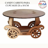 CANDY CARRITO CUPCAKES 20CM C-LASER - 3 CUOTAS SIN INTERES - DESCUENTOS POR PAGO EFECTIVO, DEBITO Y CREDITO EN UN PAGO