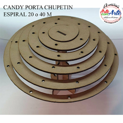 CANDY PORTA CHUPETIN ESPIRAL 20CM C-LASER - 3 CUOTAS SIN INTERES - DESCUENTOS POR PAGO EFECTIVO, DEBITO Y CREDITO EN UN PAGO