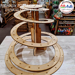 CANDY PORTA CHUPETIN ESPIRAL CONCENTRICO 40CM - 3 CUOTAS SIN INTERES - DESCUENTOS POR PAGO EFECTIVO, DEBITO Y CREDITO EN UN PAGO