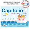 BLOCK DIBUJO ESCOLAR No 5 BLANCO 20 HOJAS - 3 CUOTAS SIN INTERES - DESCUENTOS POR PAGO EFECTIVO, DEBITO Y CREDITO EN UN PAGO