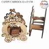 CANDY CARROZA SOUV. 12X6X13 C-LASER - 3 CUOTAS SIN INTERES - DESCUENTOS POR PAGO EFECTIVO, DEBITO Y CREDITO EN UN PAGO