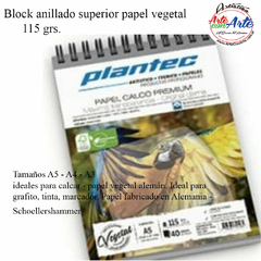 BLOCK CALCO 115G 40 hojas SCHOELLERSHAMMER - ANILLADO SUPERIOR A4 --- 3 CUOTAS SIN INTERES - DESCUENTOS PAGO EFECTIVO, DEBITO Y CREDITO EN UN PAGO