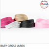 CINTA BABY GROSS LUREX 10MM X 20 MTS. - CORDON DE ORO - 3 CUOTAS SIN INTERES - DESCUENTOS POR PAGO EFECTIVO, DEBITO Y CREDITO EN UN PAGO