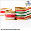 CINTA SAMARIAN CON ALAMBRE 50 MM X10 MTS - CORDON DE ORO - 3 CUOTAS SIN INTERES - DESCUENTOS POR PAGO EFECTIVO, DEBITO Y CREDITO EN UN PAGO