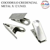 COCODRILO CREDENCIAL METAL X 12 UNID. - 3 CUOTAS SIN INTERES - DESCUENTOS POR PAGO EFECTIVO, DEBITO Y CREDITO EN UN PAGO