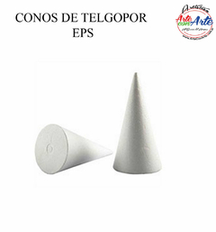 EPS CONO DE TELGOPOR CHICO 6CM DIAMETRO X 10 CM ALT. - 3 CUOTAS SIN INTERES - DESCUENTOS POR PAGO EFECTIVO, DEBITO Y CREDITO EN UN PAGO