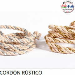 CORDON RUSTICO 20 MTS. - CORDON DE ORO - 3 CUOTAS SIN INTERES - DESCUENTOS POR PAGO EFECTIVO, DEBITO Y CREDITO EN UN PAGO