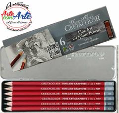 CRETACOLOR LAPIZ GRAFITO GRADUACION X6 UNID. Cod.160-25 --- 3 CUOTAS SIN INTERES - DESCUENTOS POR PAGO EFECTIVO, DEBITO Y CREDITO EN UN PAGO