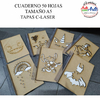 CUADERNO 50 HS TAMAÑO A5 TAPAS C-LASER - 3 CUOTAS SIN INTERES - DESCUENTOS POR PAGO EFECTIVO, DEBITO Y CREDITO EN UN PAGO