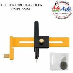 CUTTER CIRCULAR OLFA CMP1 5MM - 3 CUOTAS SIN INTERES - DESCUENTOS POR PAGO EFECTIVO, DEBITO Y CREDITO EN UN PAGO