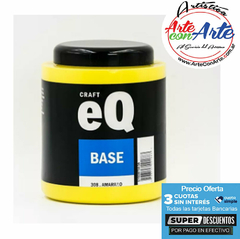 BASES ACRILICA EQ ART & CRAFT 900 CC x unidad - ver carta colores - PRECIO OFERTA 3 CUOTAS SIN INTERES - SUPER DESCUENTOS POR PAGO EFECTIVO - 3 CUOTAS SIN INTERES - DESCUENTOS POR PAGO EFECTIVO, DEBITO Y CREDITO EN UN PAGO