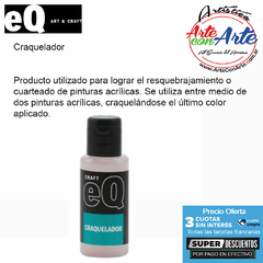 CRAQUELADOR 1 COMPONENTE EQ ART & CRAFT 50 CC - PRECIO UNITARIO - 3 CUOTAS SIN INTERES - DESCUENTOS POR PAGO EFECTIVO, DEBITO Y CREDITO EN UN PAGO