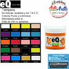 TEMPERA ESCOLAR EQ ART & CRAFT FLUO 200 CC - PRECIO UNITARIO - 3 CUOTAS SIN INTERES - DESCUENTOS POR PAGO EFECTIVO, DEBITO Y CREDITO EN UN PAGO