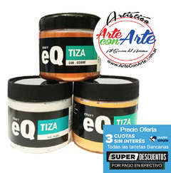 PINTURA A LA TIZA - CHALK PAINT EQ ART & CRAFT METAL 200ml x unidad - COLORES METALICOS - PRECIO OFERTA 3 CUOTAS SIN INTERES - DESCUENTOS PAGO EFECTIVO - 3 CUOTAS SIN INTERES - DESCUENTOS POR PAGO EFECTIVO, DEBITO Y CREDITO EN UN PAGO