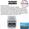 GESSO ACRILICO ETERNA 250 ML - PRECIO UNITARIO - 3 CUOTAS SIN INTERES - DESCUENTOS POR PAGO EFECTIVO, DEBITO Y CREDITO EN UN PAGO