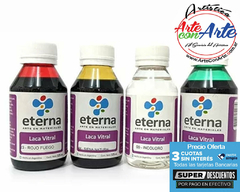 LACA VITRAL ETERNA 125 ML - VER CARTA DE COLORES - PRECIO OFERTA 3 CUOTAS SIN INTERES - DESCUENTOS PAGO EFECTIVO - 3 CUOTAS SIN INTERES - DESCUENTOS POR PAGO EFECTIVO, DEBITO Y CREDITO EN UN PAGO