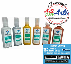 PINTURA DIMENSIONAL METAL ETERNA - 40 ML - VER CARTA DE COLORES - PRECIO OFERTA 3 CUOTAS SIN INTERES - DESCUENTOS PAGO EFECTIVO - 3 CUOTAS SIN INTERES - DESCUENTOS POR PAGO EFECTIVO, DEBITO Y CREDITO EN UN PAGO