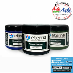 PINTURA PIZARRON ETERNA 200 ML - VER COLORES  - PRECIO UNITARIO - 3 CUOTAS SIN INTERES - DESCUENTOS POR PAGO EFECTIVO, DEBITO Y CREDITO EN UN PAGO