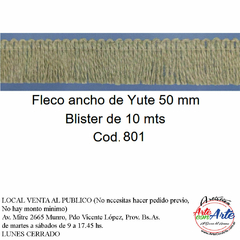 FLECOS YUTE 50 MM X 10 METROS - comprar online