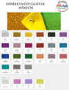 GOMA EVA GLITTER 40X60CM - 3 CUOTAS SIN INTERES - DESCUENTOS POR PAGO EFECTIVO, DEBITO Y CREDITO EN UN PAGO