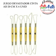 JUEGO DEVASTADOR CINTA AD 20 CM X 6 UNID. - 3 CUOTAS SIN INTERES - DESCUENTOS POR PAGO EFECTIVO, DEBITO Y CREDITO EN UN PAGO